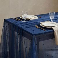 Housse de table pour fête prénuptiale, décoration de table pour mariage et anniversaire