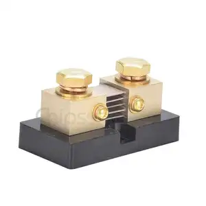 Chipsship Original New CG RS USA Type FL-15 Shnnt 500A 50mV Mounted Copper Current Measure 50MV 100MV Brass DC Shunt Electric