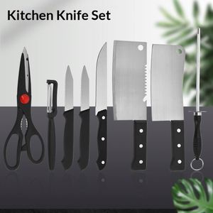 Juego de Cuchillos de Cocina de Acero Inoxidable de Fábrica, 8 Piezas, Empaque en Blíster, Caja de Regalo - Product Image 3