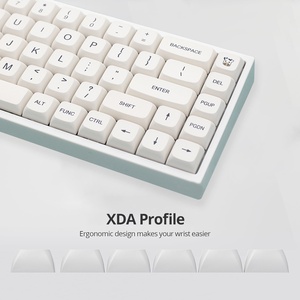 En gros personnalisé minimaliste blanc PBT Keycaps clavier de jeu original Keycaps clavier personnalisé <span class=keywords><strong>arabe</strong></span> Keycaps Personalizadas - Product Image 5