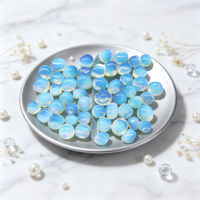 Piedras de Opalita Blanca Transparente Pulida y Lisa, Suministro de Fábrica, para Decoración del Hogar