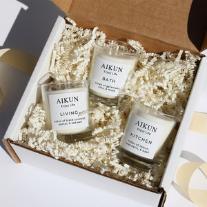 AIKUN Manufacturer Supply Strict Quality Natural Scented <b>Candle</b> Soy Wax Luxury Glass Jar <b>Candle</b> for Aromatherapy Gift - Product Image 3
