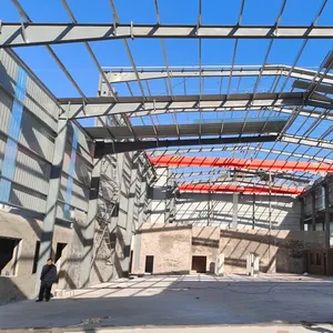 Fertighaus Zwischen geschoss Flughafen Gebäude Hühnerstall Gewächshaus Material Rohr Zelt Stahl konstruktionen