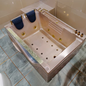 <span class=keywords><strong>Prix</strong></span> spécial Baignoire à remous 2 personnes Jakuzi Baignoire d'hydromassage Cascade Led Lumières Jaccuzis Intérieur - Product Image 5