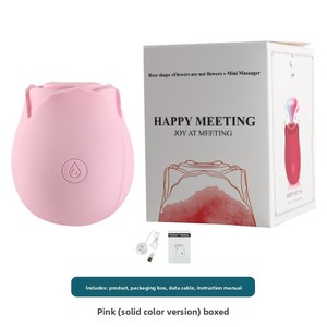 เครื่องนวดกระตุ้นจุดซ่อนเร้นสำหรับผู้หญิง รุ่น Reunion Rose แบบดูดและสั่น - Product Image 6