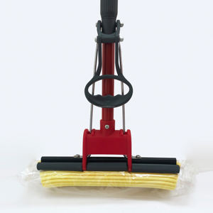 キッチンとバスルームスポンジモップ用の超吸収性スポンジヘッド伸縮式ハンドルフロアモップ - Product Image 6