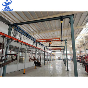 Kbk Modular Trọng lượng nhẹ cần cẩu 500kg Công suất 6M span Palăng điện CE chứng nhận - Product Image 2