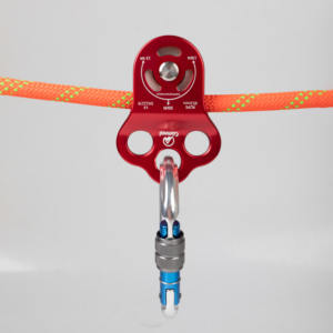 Certification CE Poulie d'attelage d'escalade à triple attachement Poulie d'escalade à poulie simple à trois trous Escalade extérieure haute résistance - Product Image 6