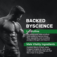 Les comprimés de maca noire d'Ashwagandha améliorent la performance quotidienne de la vitalité masculine