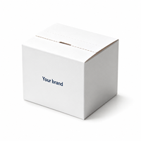 Boîte pliable à languette en carton ondulé avec taille et impression personnalisées pour l'exécution des commandes e-commerce