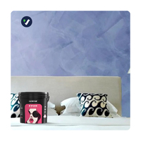 Peinture acrylique liquide décorative pour intérieur, effet marbre et miroir, pour murs, vente en gros