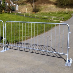 Rào chắn người đi bộ sắt rào cản người đi bộ kiểm soát đám đông rào chắn tạm thời tích trữ Bảng di động rào chắn kim loại - Product Image 3