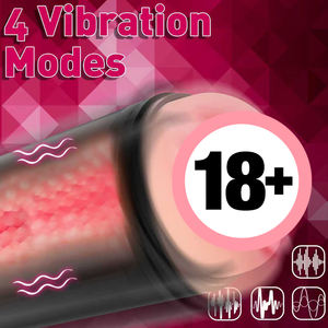 Express versand Männliches Sexspielzeug 3-in-1 Elektrischer Mastur bator Vibrator 4 Vibrations modi USB Wiederauf ladbare Produkte für Erwachsene auf Lager - Product Image 3