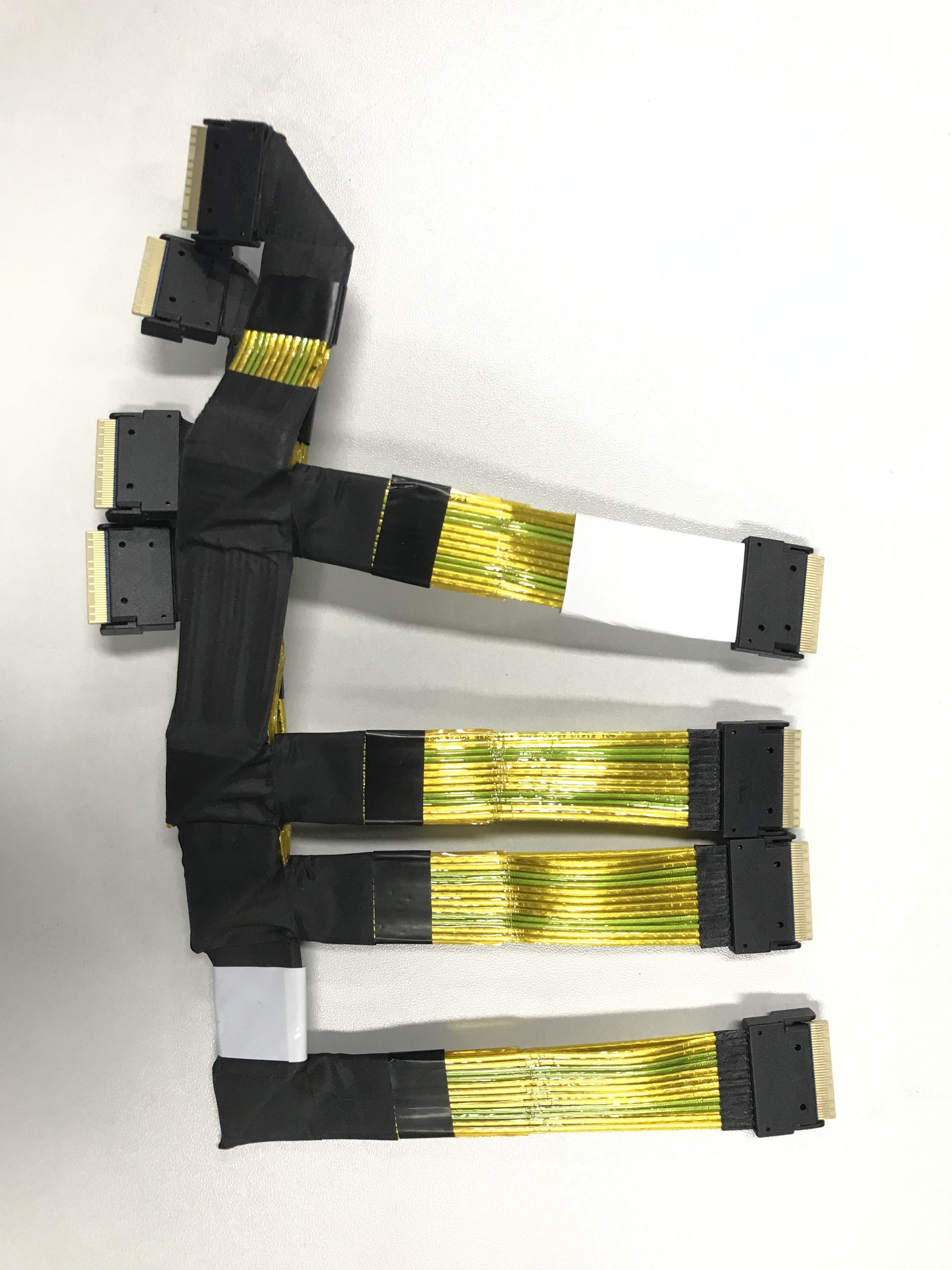 HONPNK 0.4M Two Packs SlimSAS SFF-8654 8i to SlimSAS SFF-8654 8i Cable