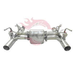Système d'échappement Vortex Flagship en acier inoxydable avec soupapes et double sortie pour Ferrari F8 Tributo Spider 3.9T V8 Best Seller - Product Image 3