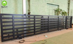 Puertas Eléctricas <span class=keywords><strong>de</strong></span> Jardín <span class=keywords><strong>de</strong></span> Aleación <span class=keywords><strong>de</strong></span> Aluminio con Diseño Personalizado, Diseño <span class=keywords><strong>de</strong></span> Puerta <span class=keywords><strong>de</strong></span> Entrada Principal y Puerta Corredera Segura - Product Image 3