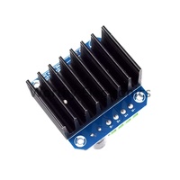 Modul drive motor daya tinggi 43A kontrol semikonduktor BTS7960 untuk papan driver