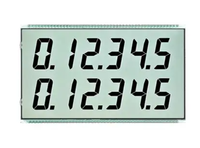 Afficheur LCD 7 segments personnalisé, module monochrome TN HTN, horloge numérique, thermostat, balance, dispositif médical