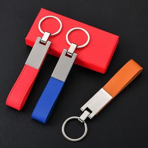 Customized Wholesale Business Small Gifts for Auto Show Event <b>Leather</b> Car <b>Keychain</b> Key Chain - Product Image 2