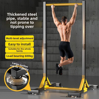 Barre de traction universelle d'intérieur, barres parallèles simples, barre de sol pour étirements, équipement de fitness à domicile, pliable, en acier et ABS
