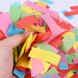 Rectangle Confetti Paper Bar Party Decoration Flame Retardant Gender Reveal <strong>Wedding</strong> Wholesale Multicolor Paper <strong>Tissue</strong> - Product Image 2