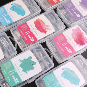 Extensions d'<span class=keywords><strong>ongles</strong></span> en <span class=keywords><strong>gel</strong></span> souple, 16 tailles, grands numéros, couvrance totale, courts, moyens, longs, formes amande, carrée, ronde, <span class=keywords><strong>faux</strong></span> <span class=keywords><strong>ongles</strong></span> - Product Image 2