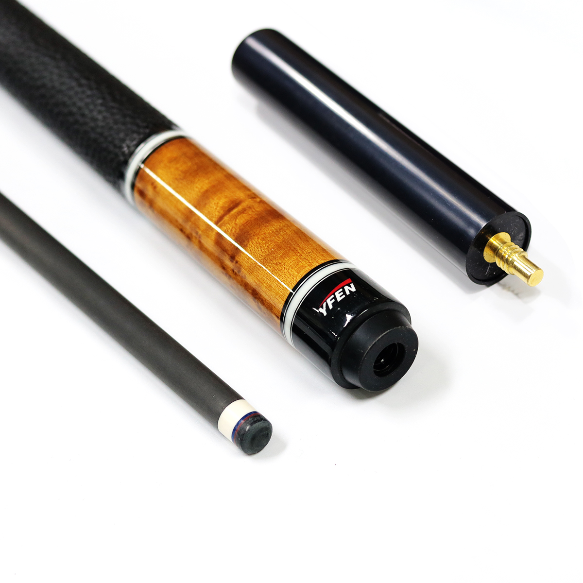 火山クラブYFENキュー YFEN Carbon Fiber Billiard Cue Stick Black Technology Carbon