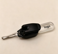 Porte-clés LED personnalisé avec logo, design de marque imprimé, cadeau promotionnel pour événement, article à offrir