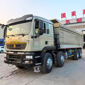 รถบรรทุก HOWO TX มือสอง รถดัมพ์ 6x4 8x4 ยูโร 2 ดีเซล 351 - 450 แรงม้า รถบรรทุกขนส่งสินค้า - Product Image 5