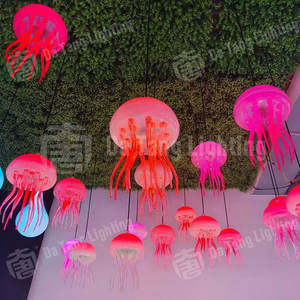 Lampe méduse pour la décoration paysagère des parcs, lumière décorative extérieure IP65, crée une ambiance de rêve dans le jardin et un décor pittoresque. - Product Image 5