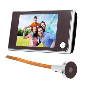 C01 3.5 Inch LCD Color Screen 120 Degree Wide Angle 1MP Electronic Peephole Door Bell Camera