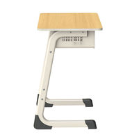 Fabricants de mobilier scolaire aux couleurs personnalisées, tables et chaises en bois pour salles de classe, ensemble pour les élèves