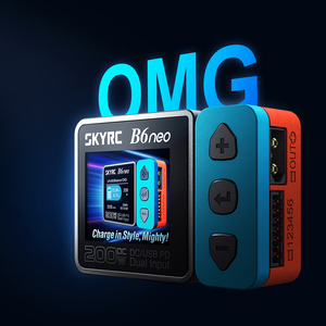 KUMOS SKYRC B6neo 스마트 충전기 DC 200W PD 80W 배터리 밸런스 FPV 트래버서 자동차 모델 <span class=keywords><strong>10A</strong></span> 지능형 밸런스 충전기 - Product Image 5