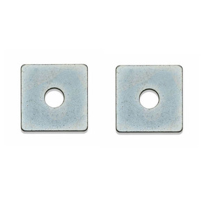 China fábrica sujetadores hardware tamaño personalizado arandelas de aluminio barato OEM de alta calidad de <span class=keywords><strong>acero</strong></span> inoxidable anodizado cuadrado arandela - Product Image 3