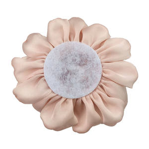 スポット9cm 100% ポリエステルプラスチック焦げ付きエッジフラワーヘッドドレスDIYアクセサリークロスボーダーEコマース供給工場 - Product Image 3