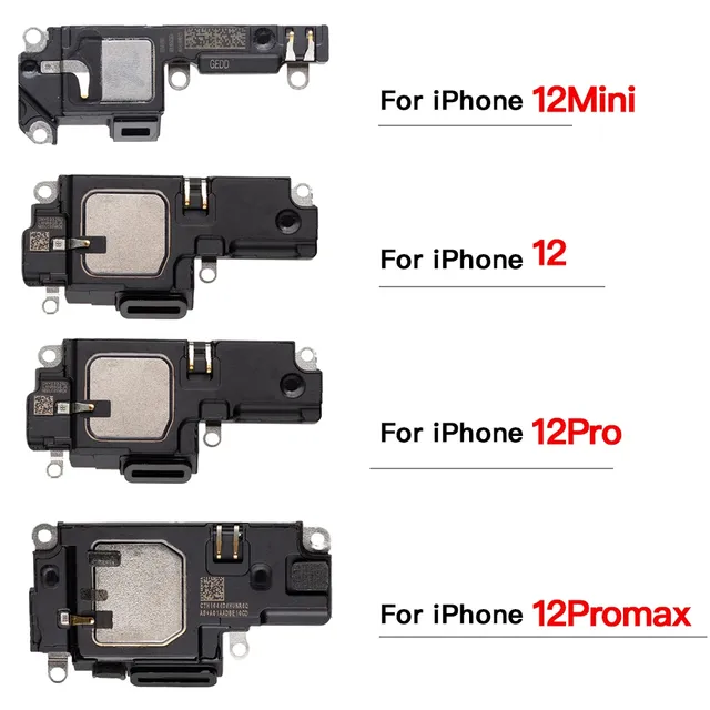 Loudspeaker Buzzer Ringer for iPhone 12 12 Pro Max 12 Mini Loudspeaker Module Ringer Replacement Parts