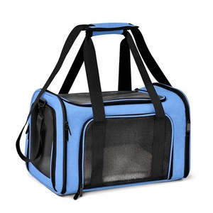 Foldable Pet Carrier Sling Bag - Car-Friendly Breathable <b>Cat</b> Dog Travel Bag - Product Image 3