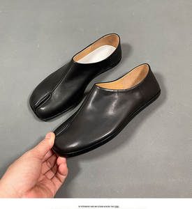 Nouveau Style 2025 cuir véritable Tabi chaussures décontracté respirant plat personnalisé doux confortable concepteur femmes dames chaussures habillées - Product Image 6