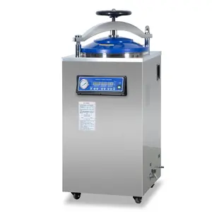 莱克森数字实验室使用35l 50l 75l立式蒸汽电动灭菌器高压釜机价格