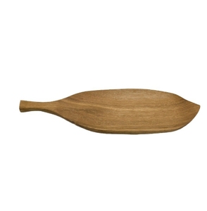 Vassoio a forma <span class=keywords><strong>di</strong></span> foglia <span class=keywords><strong>di</strong></span> <span class=keywords><strong>faggio</strong></span> nero a forma <span class=keywords><strong>di</strong></span> foglia <span class=keywords><strong>di</strong></span> legno creativo vassoio da tè Dim sum frutta - Product Image 4
