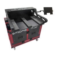 Mallette de vol hydraulique personnalisée pour Midas M32 avec support pour ordinateur portable mallette de vol pour mélangeur numérique d'équipement de musique d'extérieur