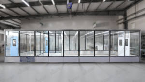 Prefabbricato ISO 5 EC FFU finestra ad alta vista laboratorio di biologia modulare Clean Room - Product Image 2