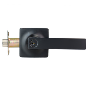 RHETECH Oferta Destacada: Juego <span class=keywords><strong>de</strong></span> Manijas Cuadradas para Puertas <span class=keywords><strong>de</strong></span> Privacidad, Herrajes para Muebles, Manija <span class=keywords><strong>de</strong></span> Palanca Negra para Puertas <span class=keywords><strong>de</strong></span> Madera para <span class=keywords><strong>Baño</strong></span> - Product Image 3