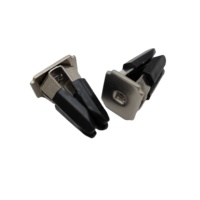 Clips désodorisants 4 pieds en métal et plastique pour grille d'aération de voiture - Support pour diffuseur de parfum et huile sans électricité