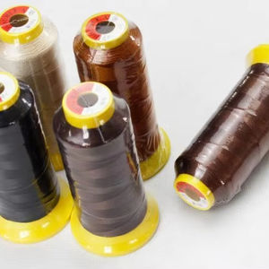 <span class=keywords><strong>Hilo</strong></span> trenzado beige con extensión de cabello, cierre de encaje, peluca con 2 herramientas para <span class=keywords><strong>hacer</strong></span> pelucas de punto C - Product Image 1