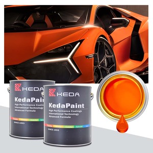 Pintura Metálica KEDA Resistente al Calor y a Altas Temperaturas para Reacabado Automotriz, Capa Final 2K de Larga Duración - Product Image 4
