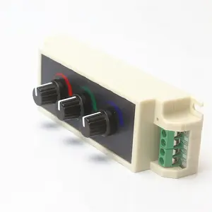 Knopf RGB Dimmer Stepless Dimming Controller Einstellung Rot Grün Blau Dreiwege schalter