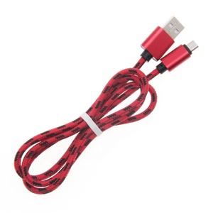 Cáp Dữ Liệu Sạc Nhanh V8 Cáp Micro USB Nylon 1M Dây Cáp Sạc Cho Xiaomi <span class=keywords><strong>HTC</strong></span> Samsung <span class=keywords><strong>Android</strong></span> Dây Cáp Điện Thoại - Product Image 2