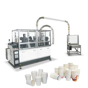 Automatic paper cup forming machine produced by the manufacturer is suitable for small enterprises