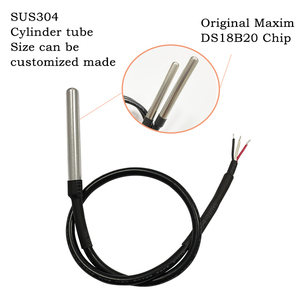 Venta al por mayor 6*50mm acero inoxidable 304 IP68 impermeable para Sensor de temperatura Sonda de Sensor Digital alta precisión Respuesta Rápida - Product Image 6